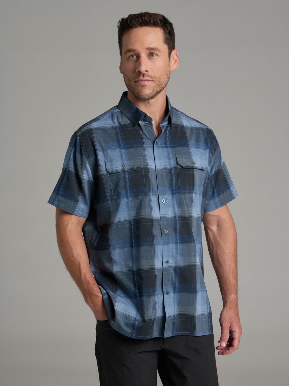 Kuhl | Response Short Sleeve | Mixes Indigo | Size XL